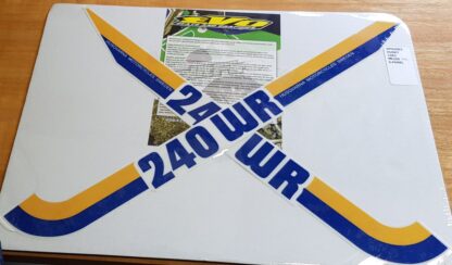 Dekaler sidopanel 240 WR 1983