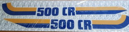 Dekaler sidopanel 500 CR 1983